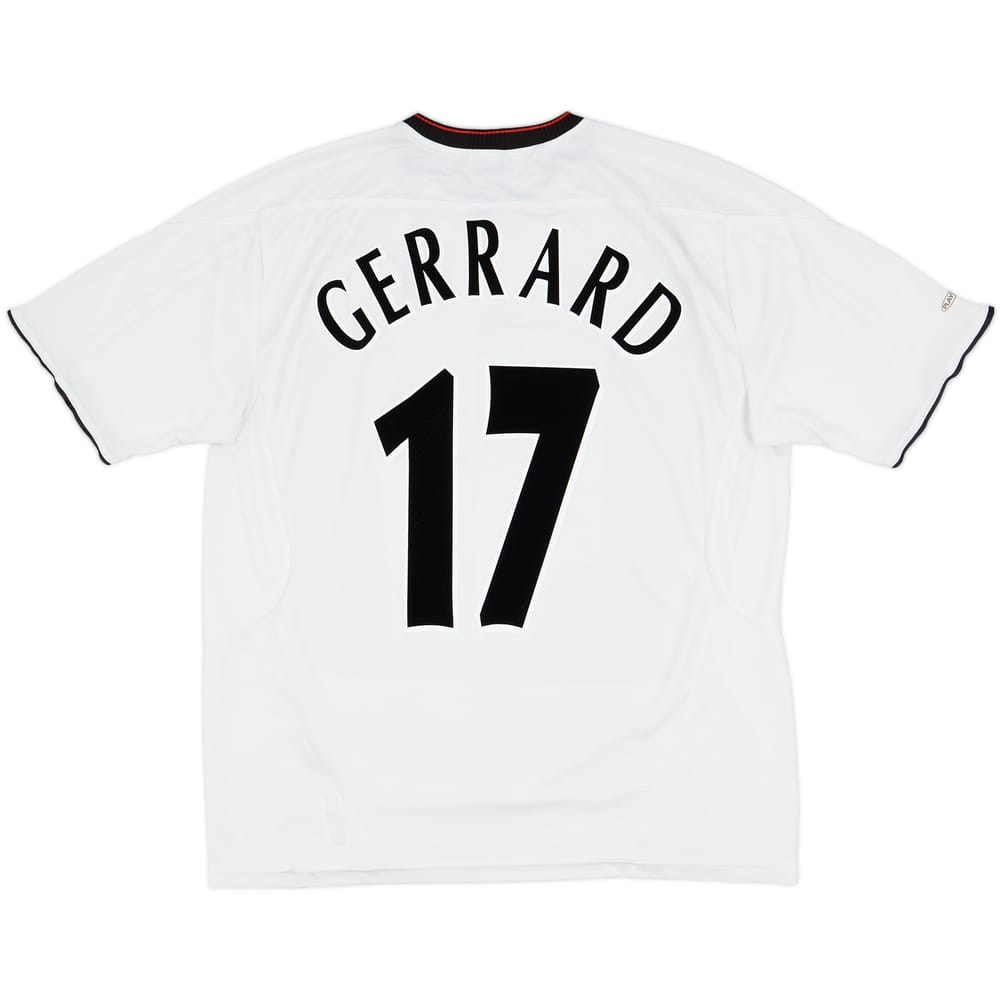 2003-04 Liverpool Away Shirt Gerrard #17 - 6/10 - (L)