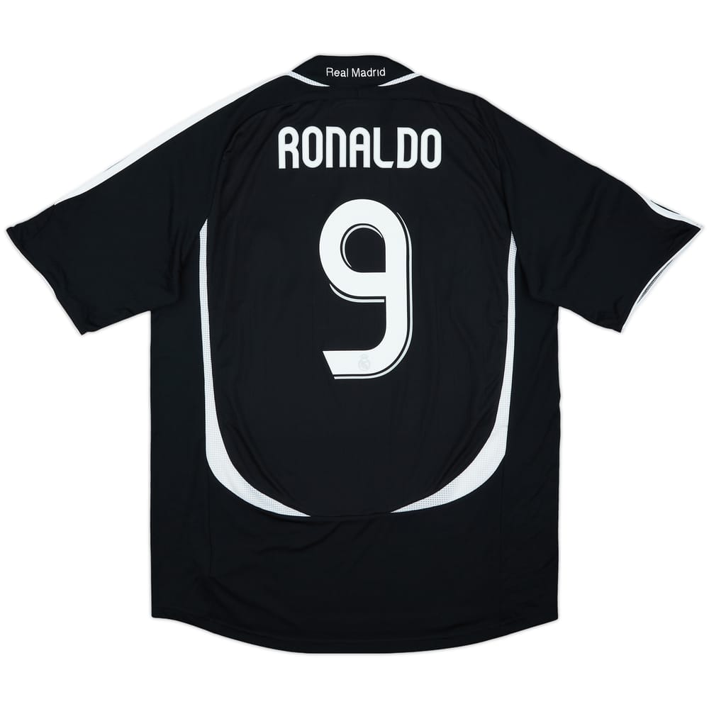 2006-07 Real Madrid Away Shirt Ronaldo #9 - 6/10 - (L)