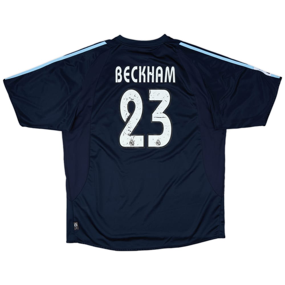 2003-04 Real Madrid Away Shirt Beckham #23 - 5/10 - (XL)