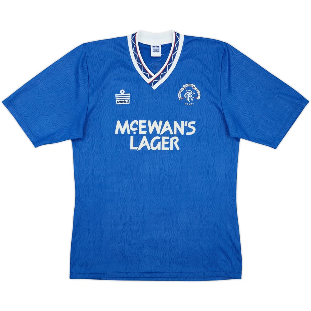 1990-92 Rangers Home Shirt - 9/10 - (M)