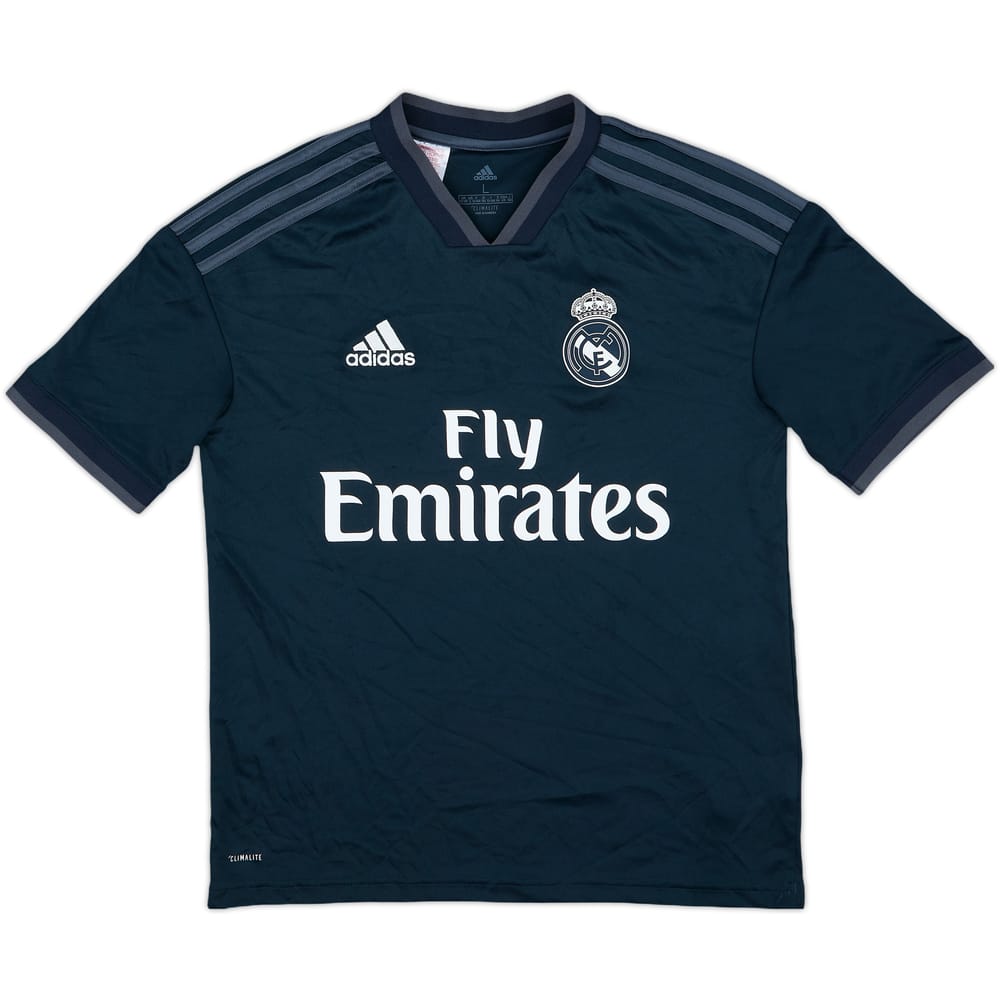 2018-19 Real Madrid Away Shirt - 8/10 - (L.Boys)