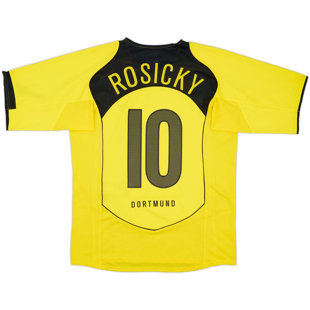 2004-05 Borussia Dortmund Home Shirt Rosicky #10 - 8/10 - (M)