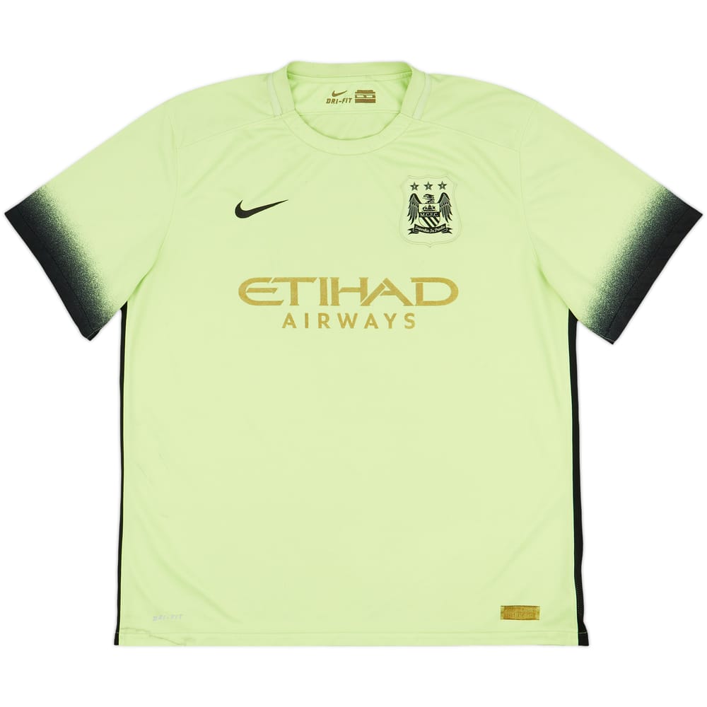 2015-16 Manchester City Third Shirt - 4/10 - (XL)