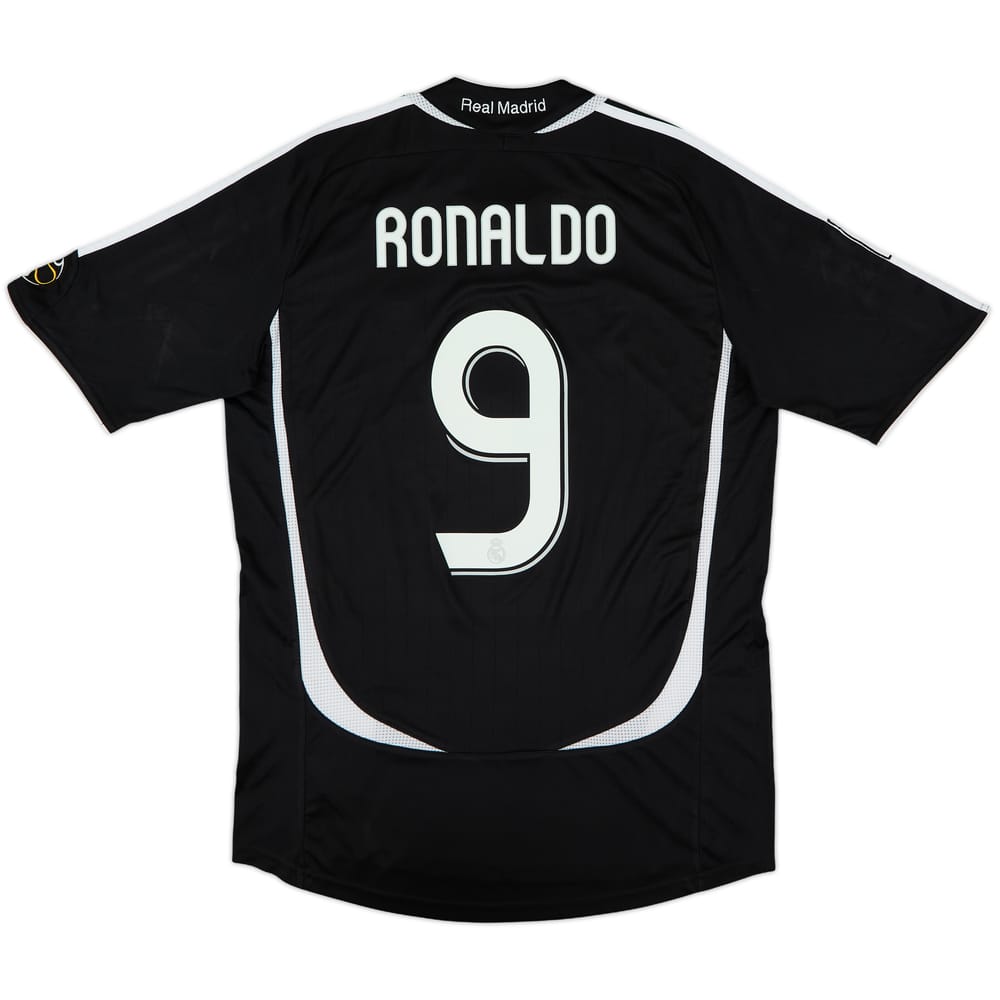 2006-07 Real Madrid Away Shirt Ronaldo #9 - 6/10 - (M)