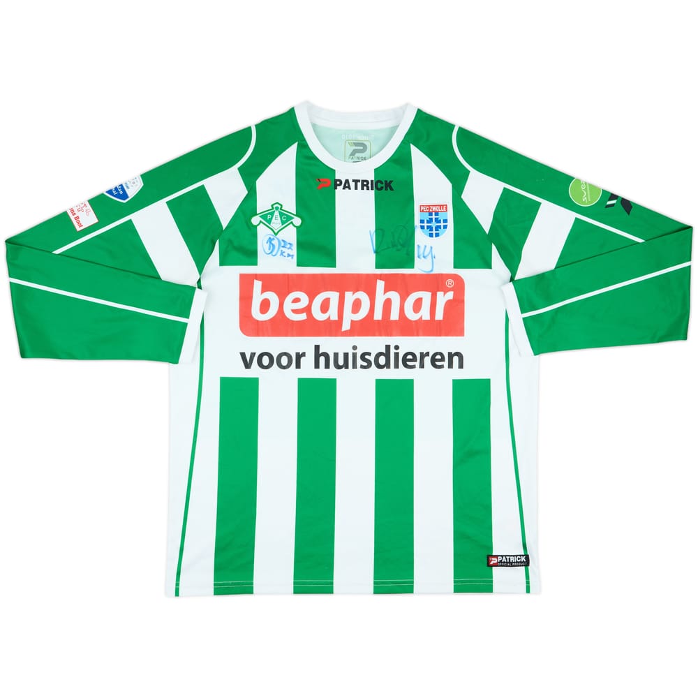 2012-13 PEC Zwolle Squad Signed Away L/S Shirt - 6/10 - (L)