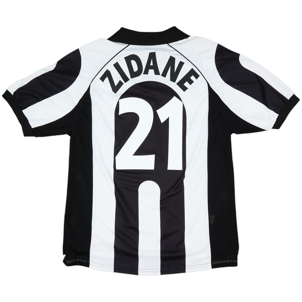 1997-98 Juventus Centenary Home Shirt Zidane #21 - 8/10 - (XL)