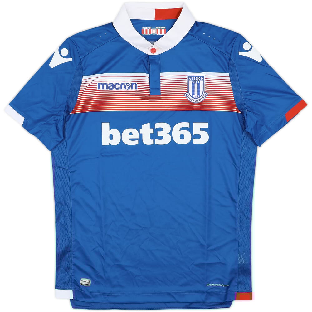 2017-18 Stoke City Away Shirt - 10/10 - (M)