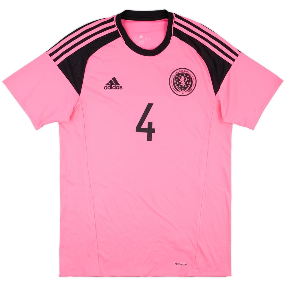 2016-17 Scotland Match Issue Away Shirt #4