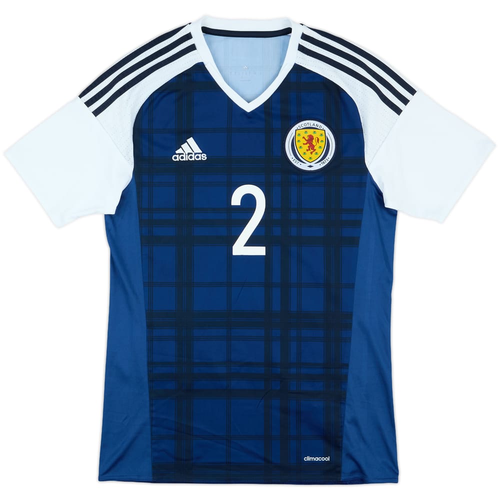 2015-17 Scotland Match Issue Home Shirt #2