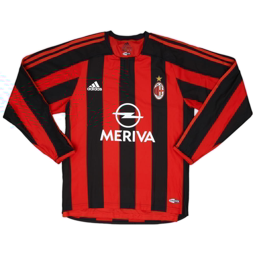 2003-04 AC Milan Match Issue Home Shirt #9