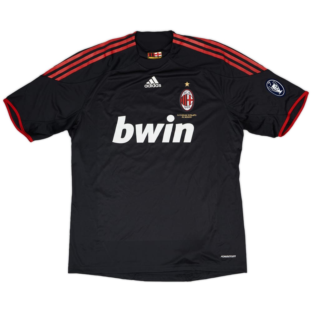 2009-10 AC Milan Match Issue Third Shirt #55