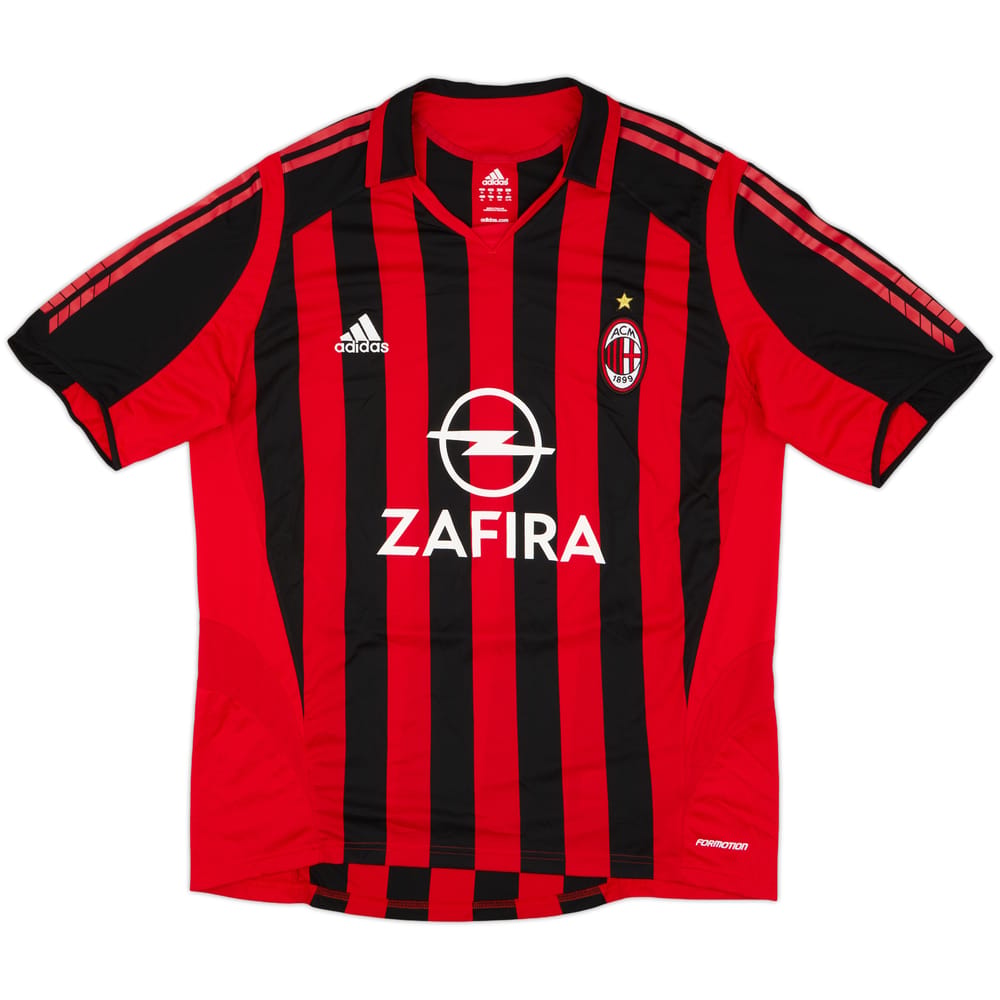 Camiseta de local del AC Milan 2005-06 versión jugador #4 - 8/10 - (XL)