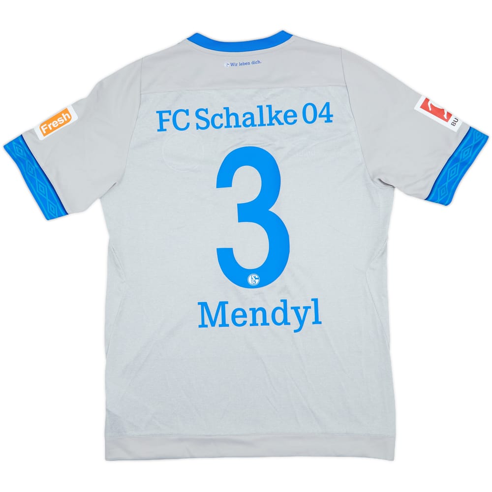 2018-19 Schalke Away Shirt Mendyl #3 - 5/10 - (M)