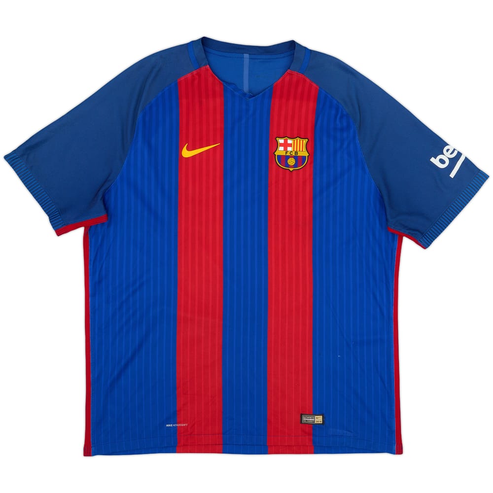 2016-17 Barcelona Authentic Home Shirt - 4/10 - (XXL)