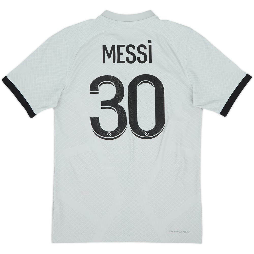 2022-23 Paris Saint-Germain Authentic Away Shirt Messi #30 - 10/10 - (S)