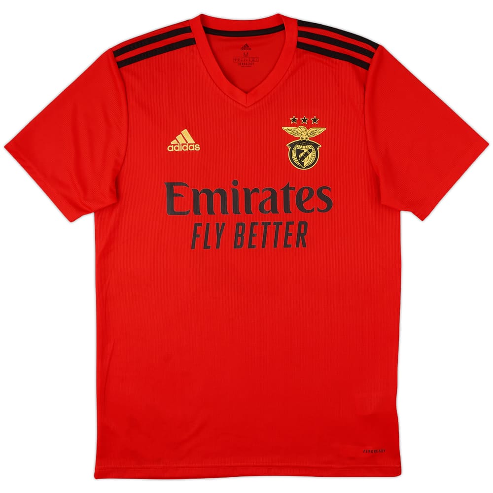 2020-21 Benfica Home Shirt - 8/10 - (M)