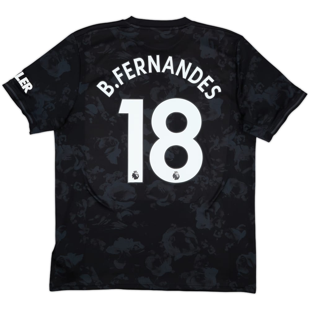 2020-21 Manchester United Away Shirt B.Fernandes #18 - 8/10 - (L)