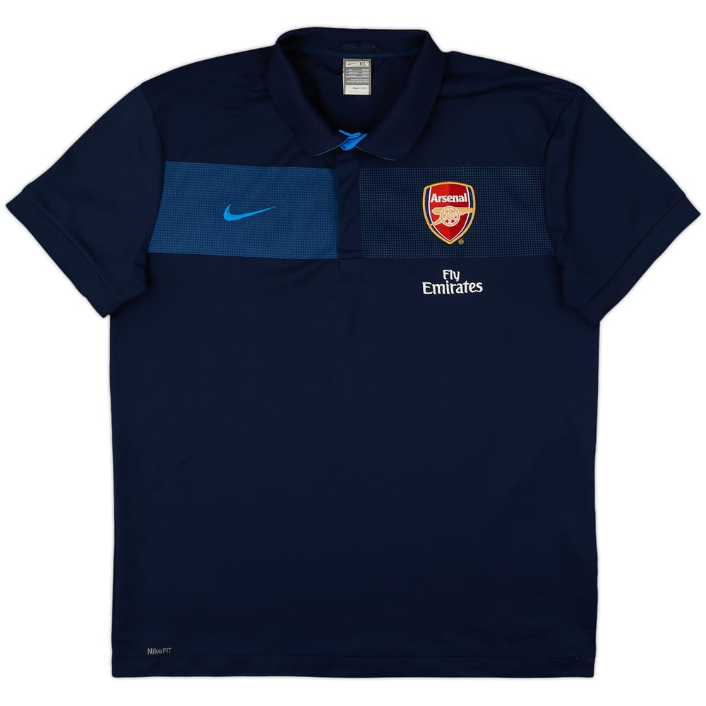 2009-10 Arsenal Nike Polo Shirt - 9/10 - (XL)