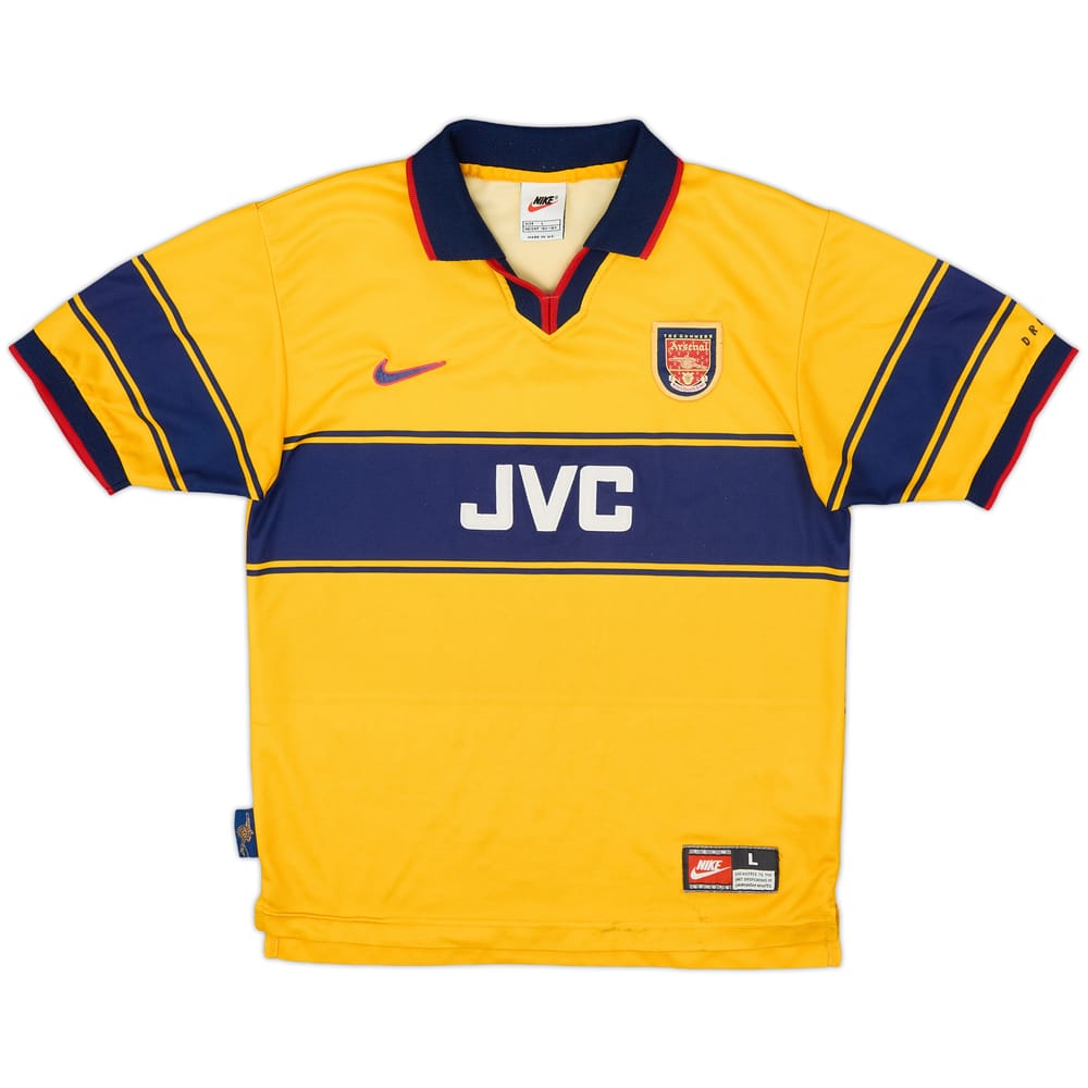 1997-99 Arsenal Away Shirt - 8/10 - (L.Boys)