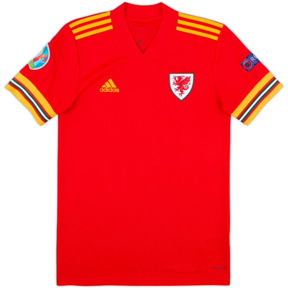 2020-21 Wales Home Shirt - 9/10 - (S)