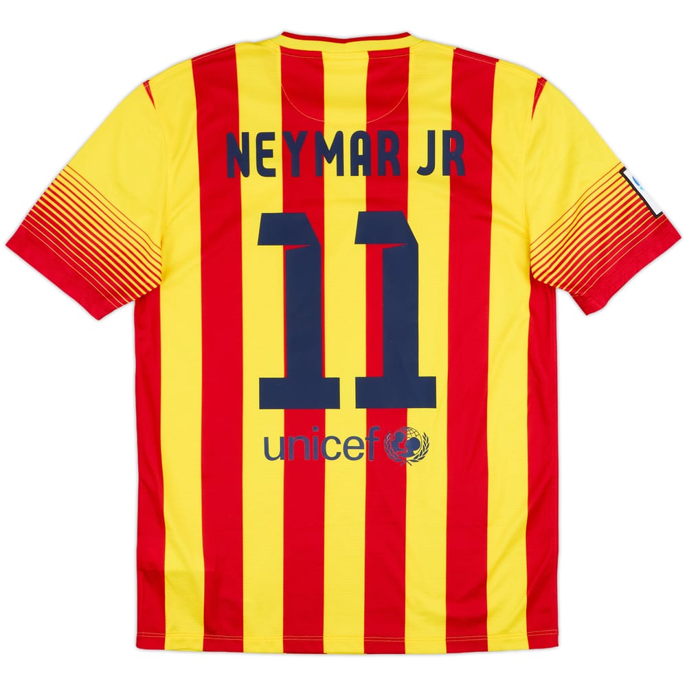 2013-15 Barcelona Away Shirt Neymar Jr #11 - 8/10 - (M)