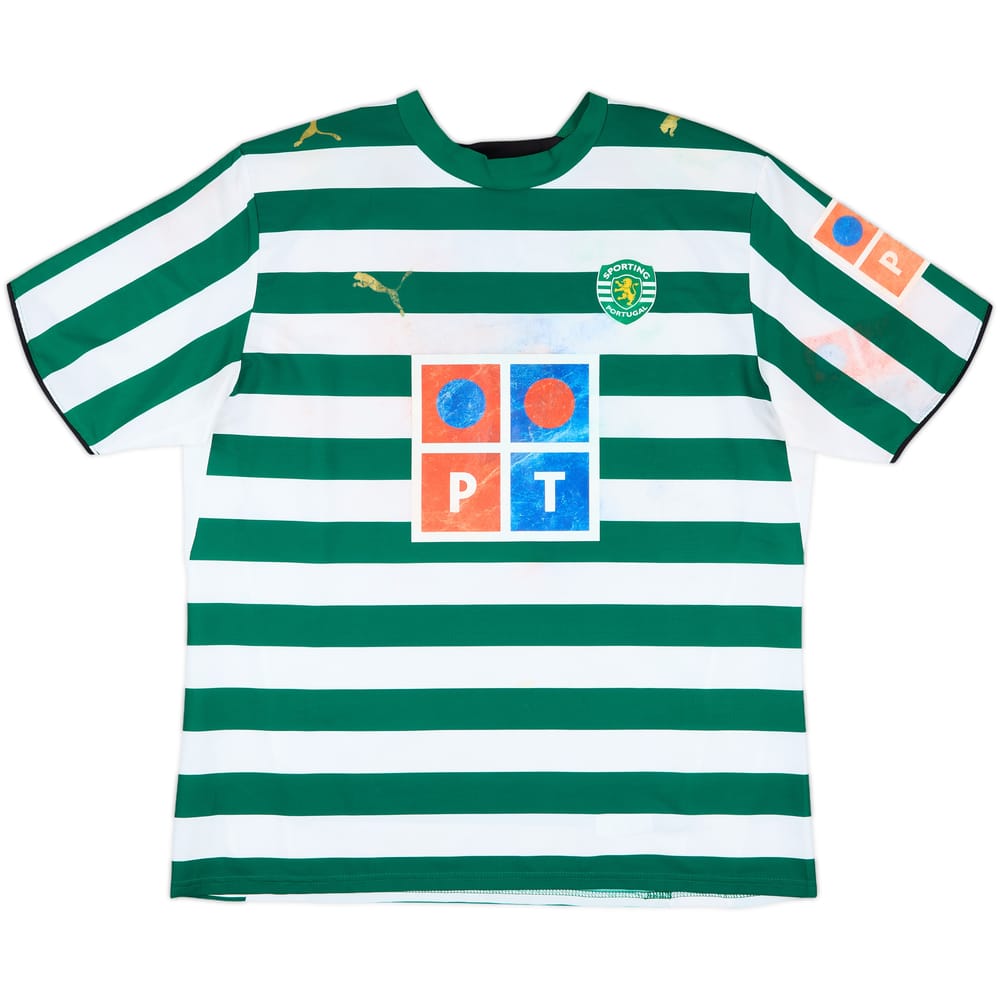 2006-07 Sporting CP Home Shirt - 4/10 - (XL)