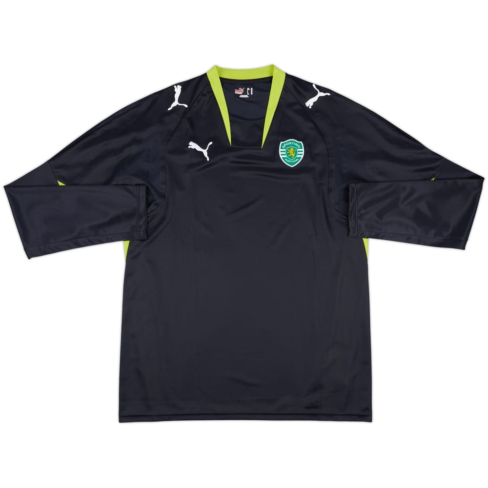 2007-08 Sporting CP Away L/S Shirt - 10/10 - (XL)