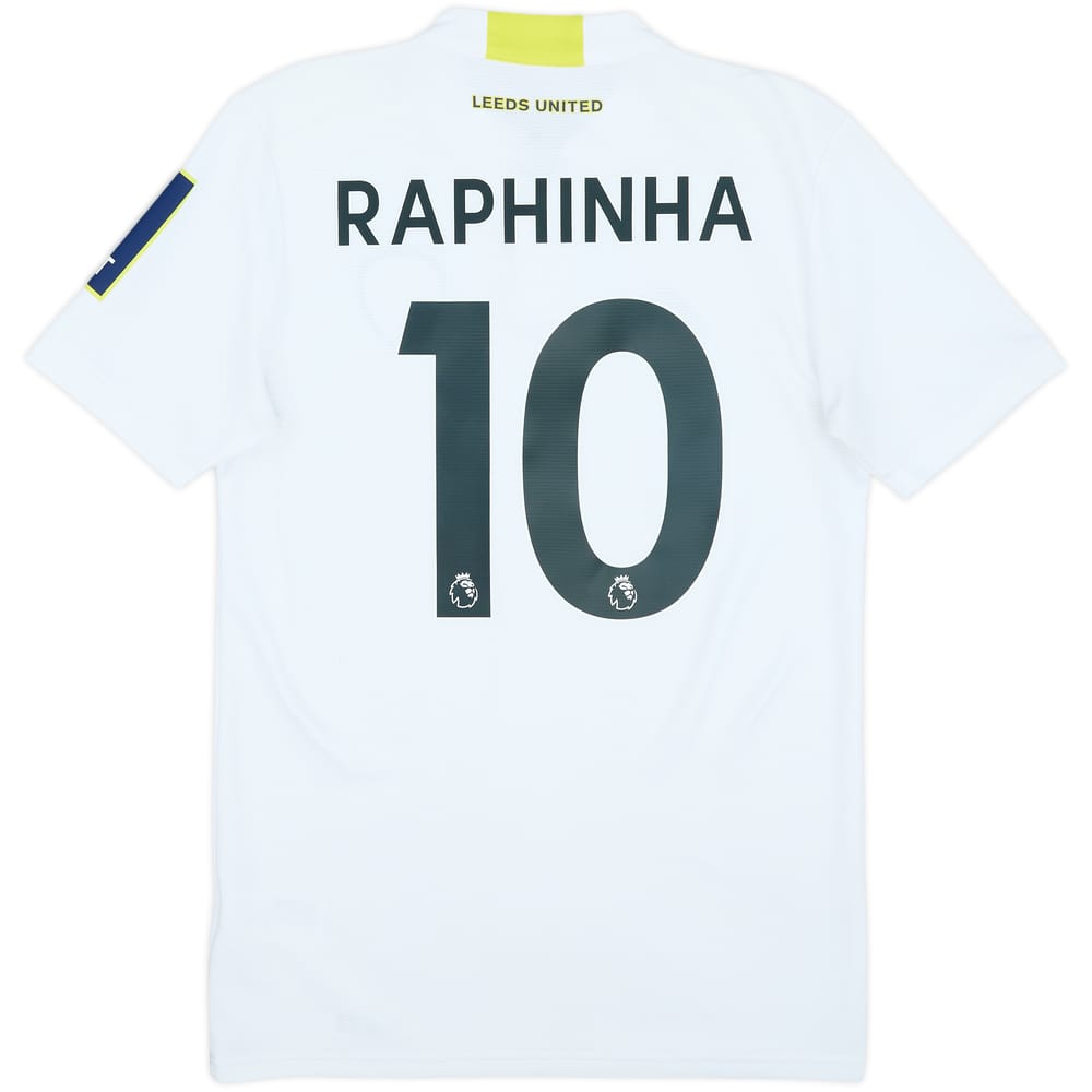 2020-21 Leeds United Home Shirt Raphinha #18 - 8/10 - (S)