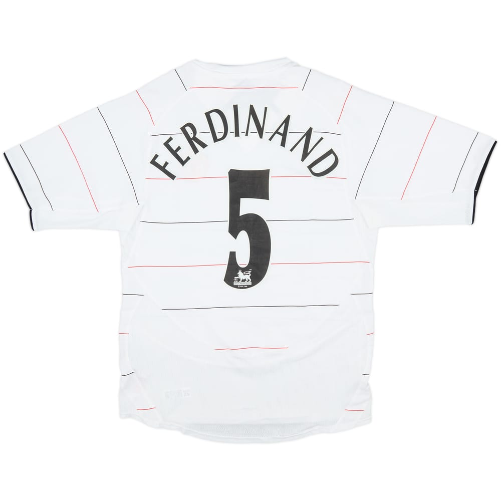 2003-05 Manchester United Third Shirt Ferdinand #5 - 8/10 - (S)