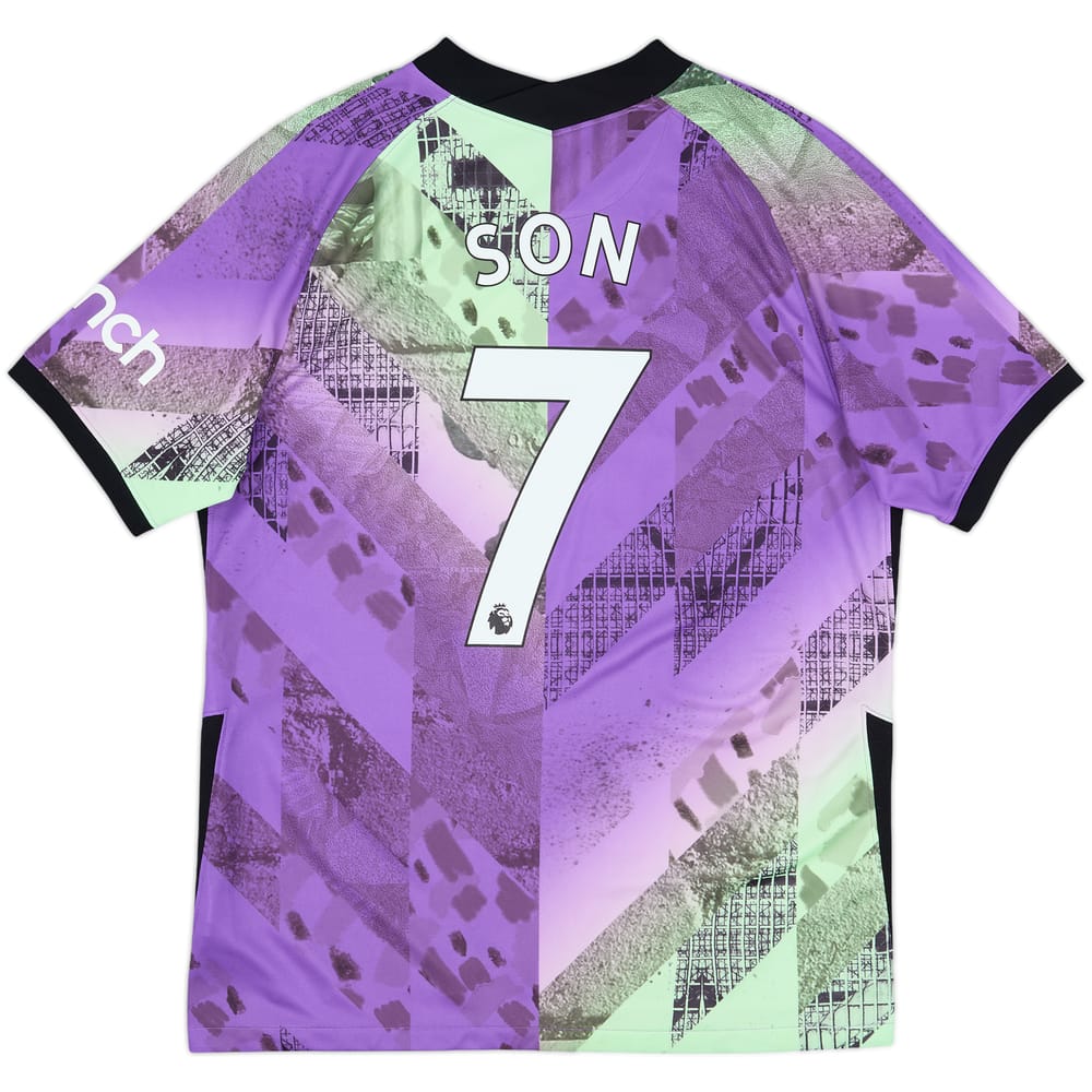 2021-22 Tottenham Third Shirt Son #7 - 9/10 - (L)
