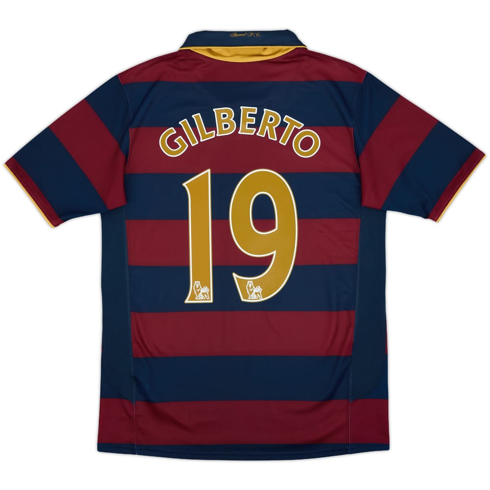 2007-08 Arsenal Third Shirt Gilberto #19 - 8/10 - (XL.Boys)