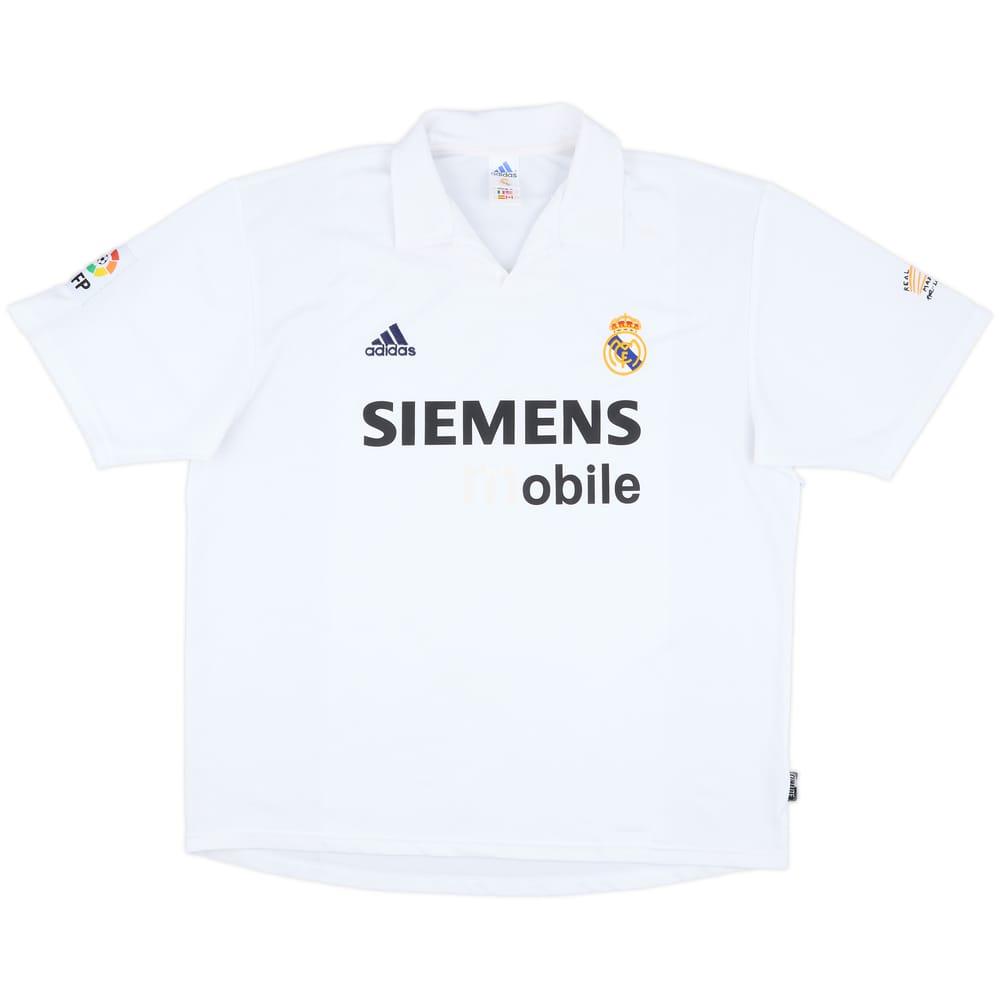 2002-03 Real Madrid Centenary Home Shirt - 4/10 - (XL)