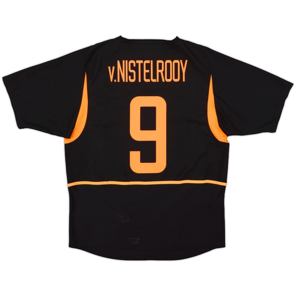 2002-04 Netherlands Away Shirt V.Nistelrooy #9 - 7/10 - (L)