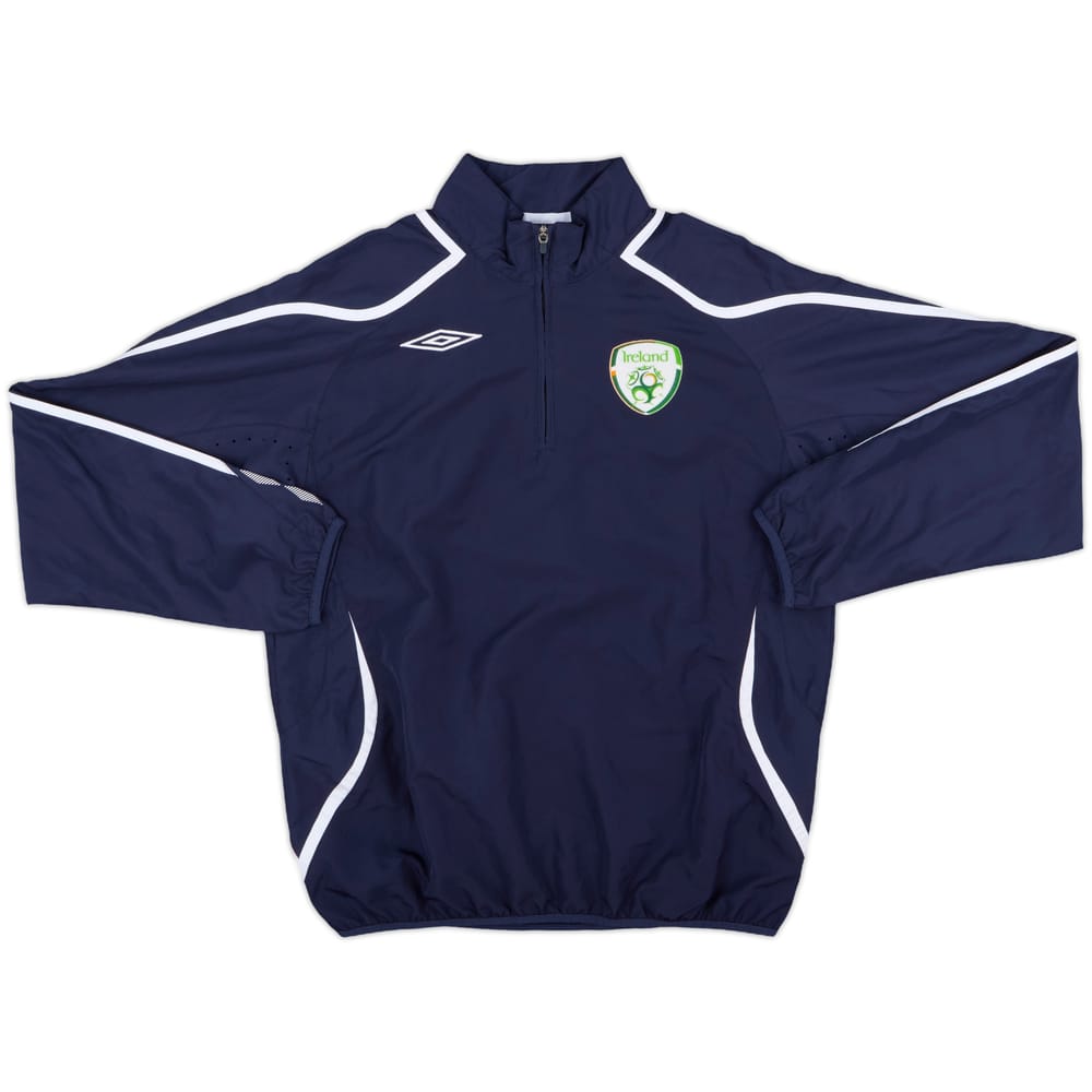 2007-08 Ireland Umbro 1/4 Zip Training Top - 8/10 - (M)