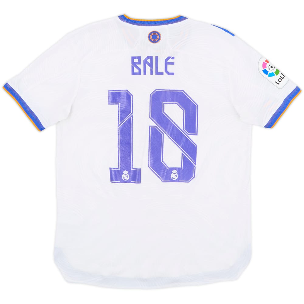 2021-22 Real Madrid Authentic Home Shirt Bale #18 - 8/10 - (M)