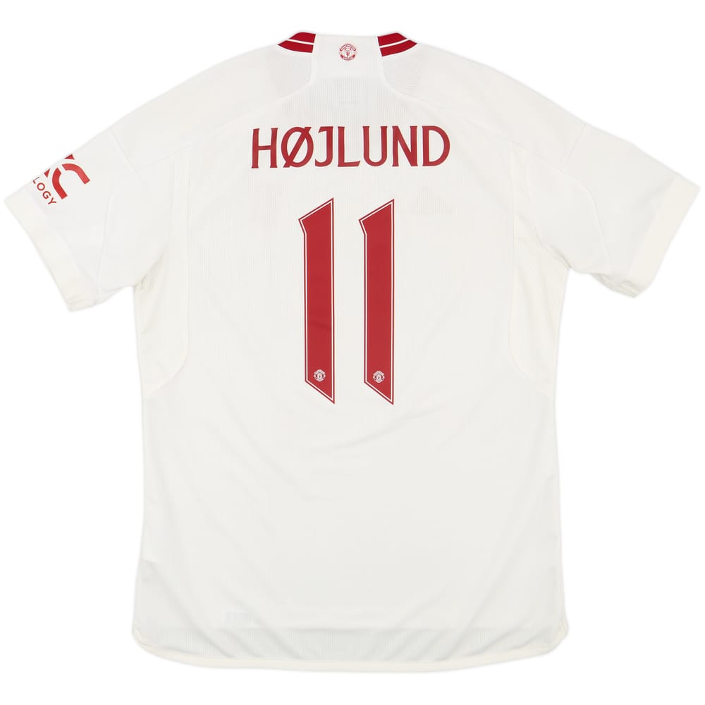 2023-24 Manchester United Third Shirt Højlund #11 - 5/10 - (L)