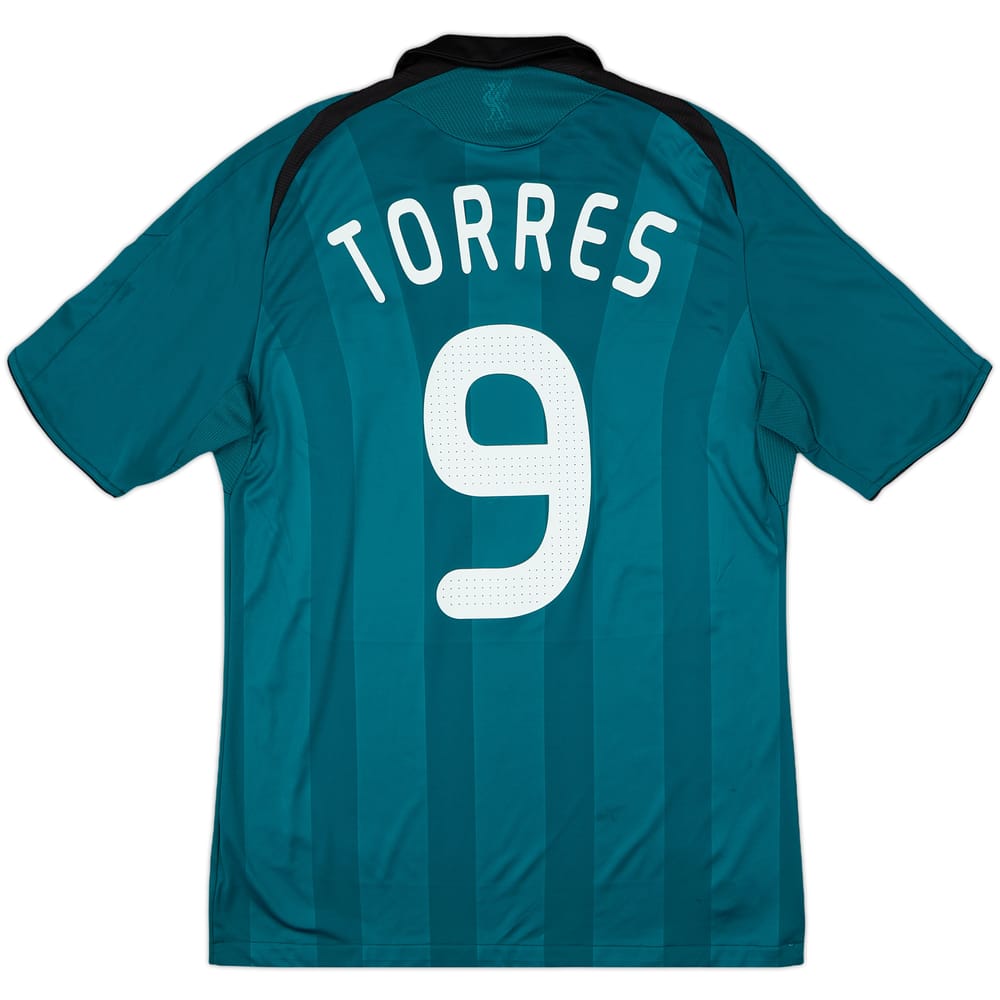 2008-09 Liverpool Third Shirt Torres #9 - 7/10 - (L)