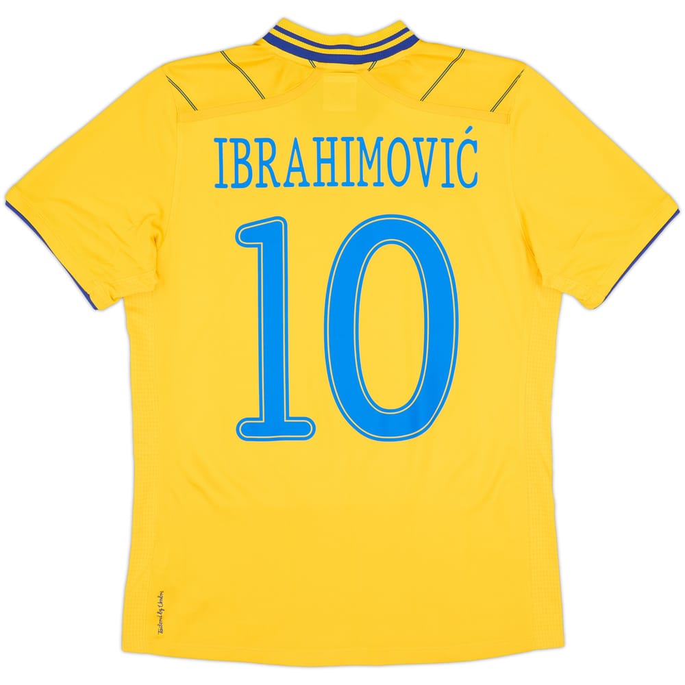 2012-13 Sweden Home Shirt Ibrahimovic #10 - 7/10 - (S)