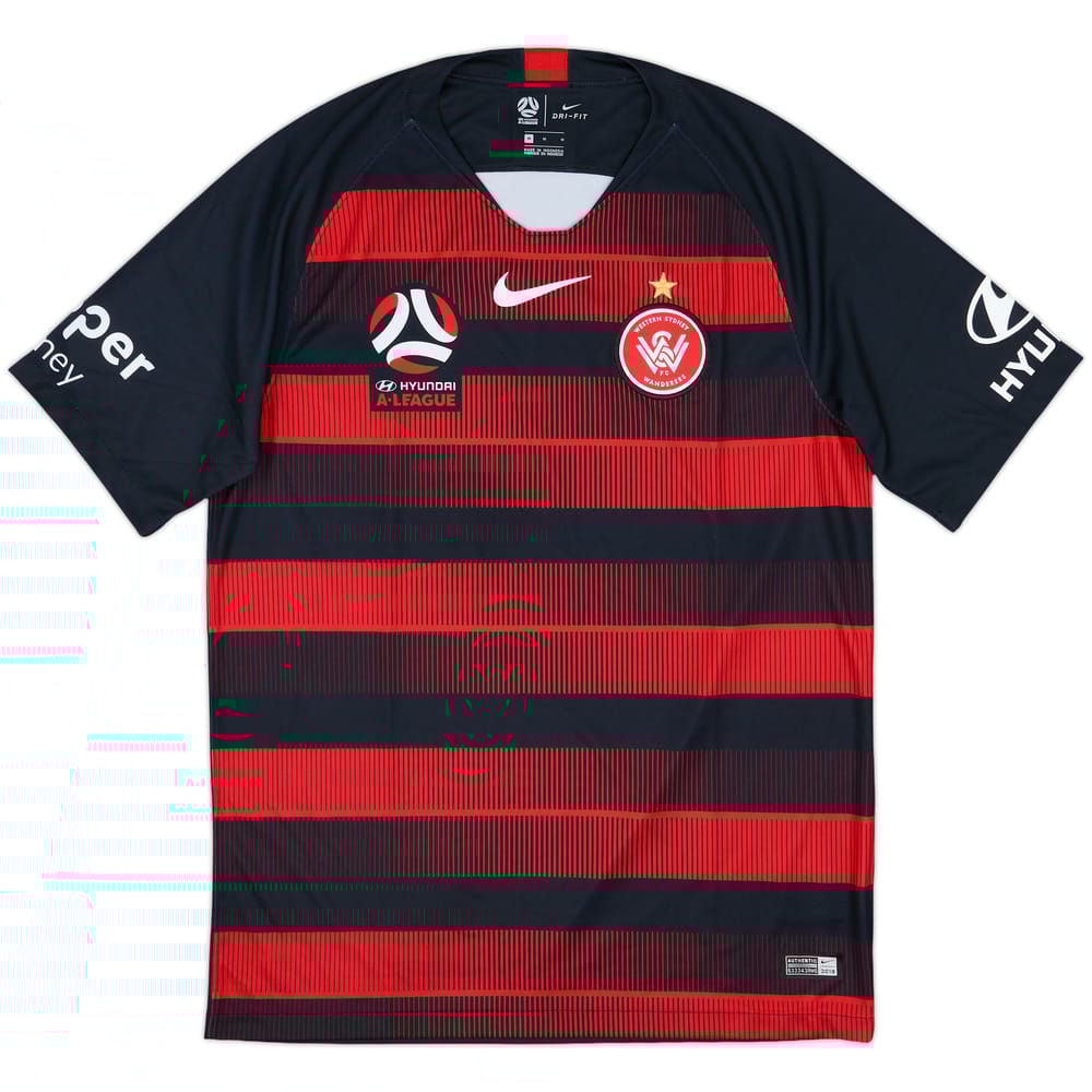 2018-19 Western Sydney Wanderers Home Shirt - 9/10 - (M)