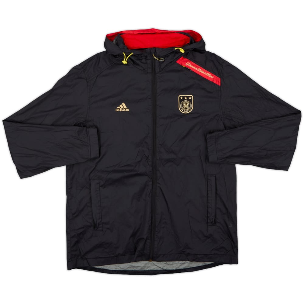 2009-10 Germany adidas Hooded Rain Jacket - 8/10 - (L)