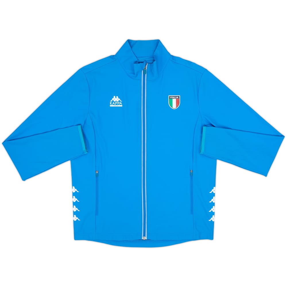 2002 Italy Winter Olympic Kappa Track Jacket - 8/10 - (M)