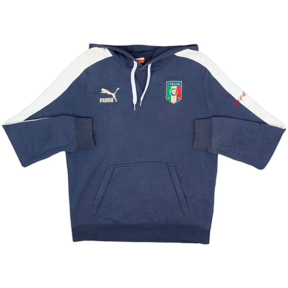 2011-12 Italy Puma Hooded Sweat Top - 5/10 - (M)