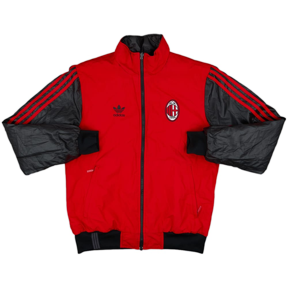 2008-09 AC Milan adidas Reversible Rain Jacket - 7/10 - (S)