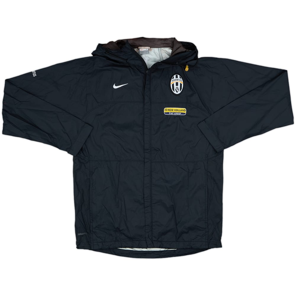 2008-09 Juventus Nike Hooded Rain Jacket - 7/10 - (S)