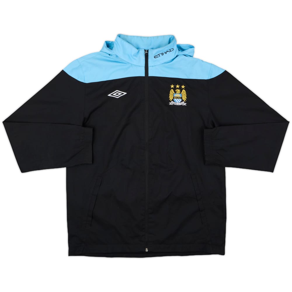 2012-13 Manchester City Umbro Hooded Rain Jacket - 7/10 - (M)
