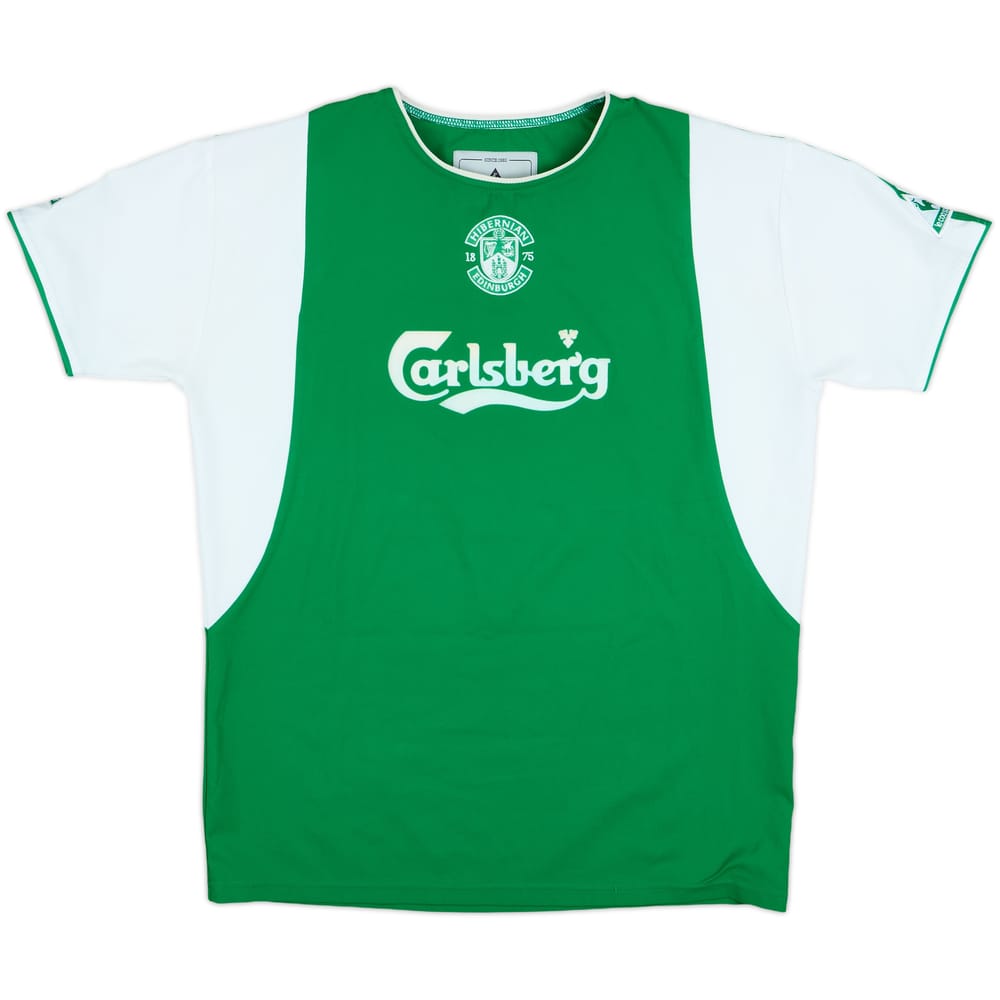2003-04 Hibernian Home Shirt - 8/10 - (Y)