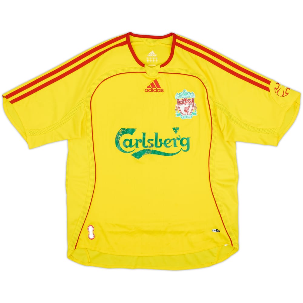 2006-07 Liverpool Away Shirt - 5/10 - (L.Boys)