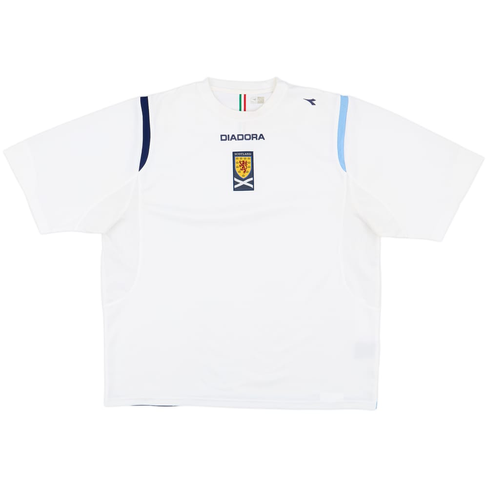 2005-06 Scotland Diadora Training Shirt - 8/10 - (XXL)