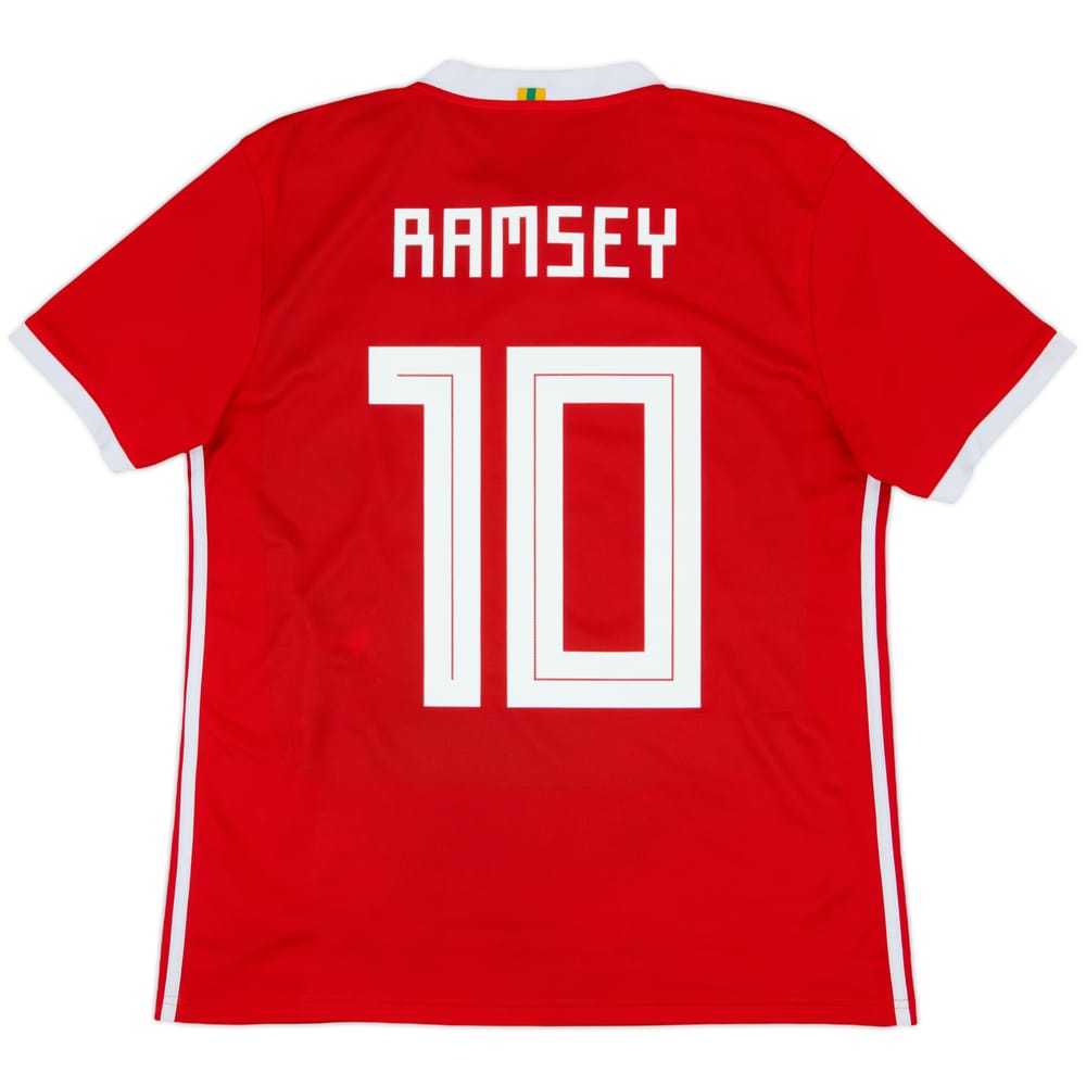 2018-19 Wales Home Shirt Ramsey #10 - 6/10 - (M)