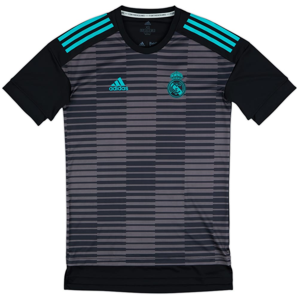 2017-18 Real Madrid adidas Training Shirt - 10/10 - (XS)